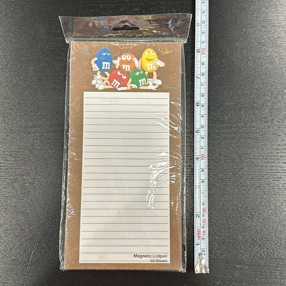 M&Ms Vintage Note Pad - Picture 3 of 4